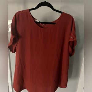 Maurice’s XL Rust colored top